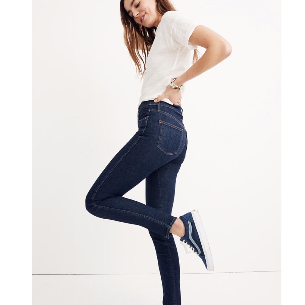 Madewell 10in High Rise Skinny Lucille Wash